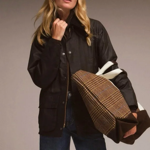 Barbour Bedale Waxed Canvas Jacket - Picture 2 of 7